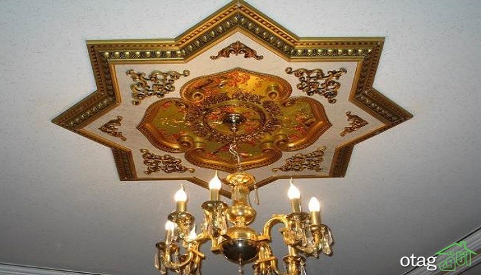 28 نمونه طرح و مدل سقف پذیرایی / مدل گچبری و کناف مدرن [در سال جدید]