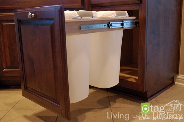 مدل های بسیار زیبای سطل زباله کابینتی و مستقل برای آشپزخانه