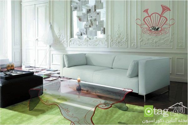 مدل های جدید میز جلو مبلی شیشه ای زیبا و مدرن در اتاق نشیمن مدل های جدید میز جلو مبلی شیشه ای زیبا و مدرن در اتاق نشیمن