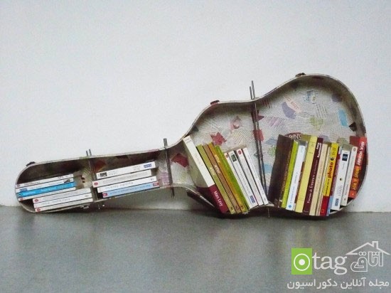 انواع طراحی و عکس مدل کتابخانه خانگی چوبی و دکوری