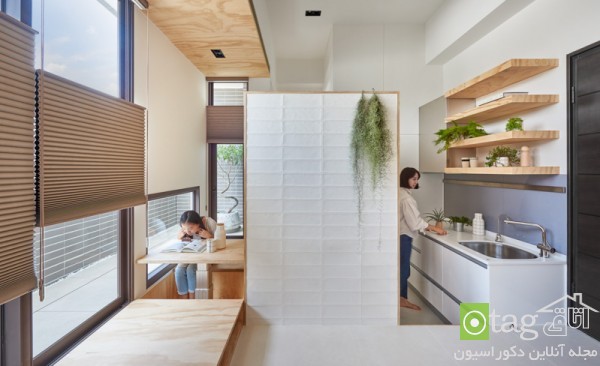 دکوراسیون داخلی خانه کوچک 33 متری الهام گرفته از عناصر طبیعی