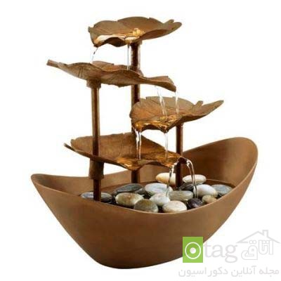25 مدل آبنمای خانگی و حوضچه برای تزیین دکوراسیون