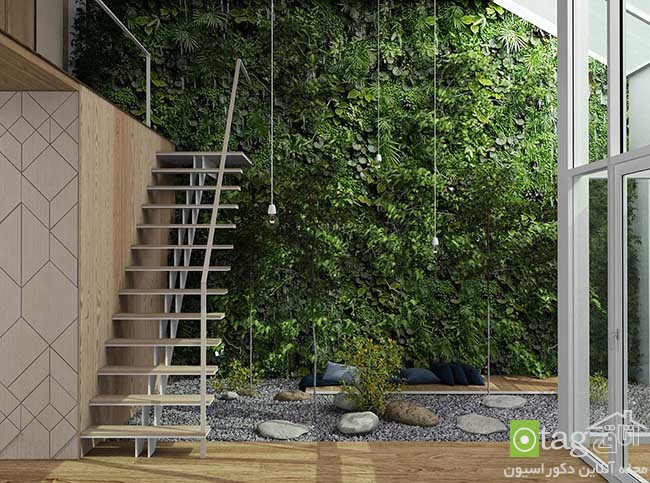 مدل های زیبا و خلاقانه فضای سبز و باغچه در داخل خانه