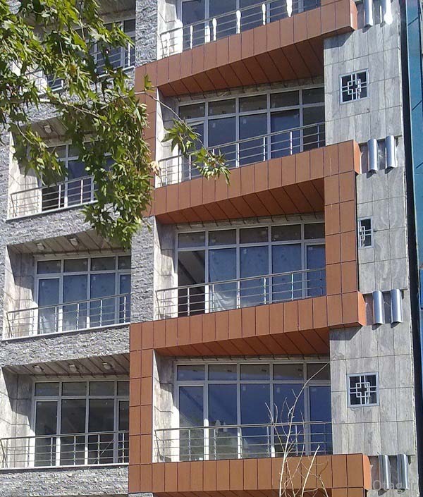 نمای ساختمان ایرانی با استفاده از مواد و مصالح به روز و جدید نمای ساختمان ایرانی با استفاده از مواد و مصالح به روز و جدید