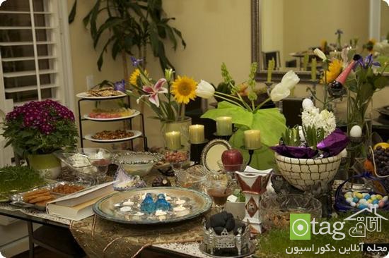 تصاویر مدل سفره هفت سین سال 94 با ایده های جدید و زیبا تصاویر مدل سفره هفت سین سال 94 با ایده های جدید و زیبا