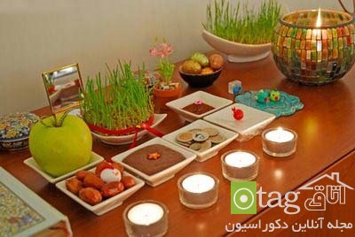 تصاویر مدل سفره هفت سین سال 94 با ایده های جدید و زیبا تصاویر مدل سفره هفت سین سال 94 با ایده های جدید و زیبا