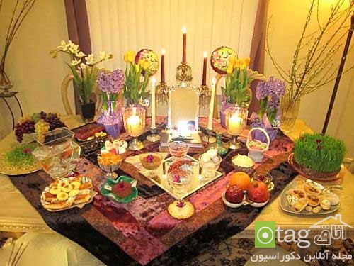 تصاویر مدل سفره هفت سین سال 94 با ایده های جدید و زیبا تصاویر مدل سفره هفت سین سال 94 با ایده های جدید و زیبا