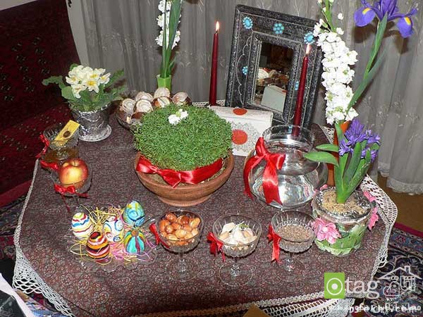 تصاویر مدل سفره هفت سین سال 94 با ایده های جدید و زیبا تصاویر مدل سفره هفت سین سال 94 با ایده های جدید و زیبا