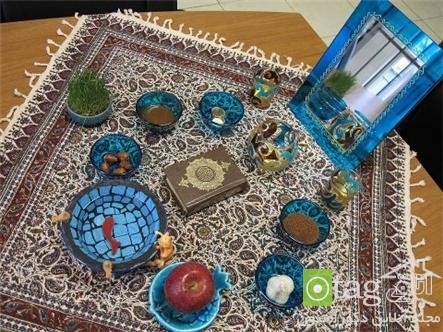 تصاویر مدل سفره هفت سین سال 94 با ایده های جدید و زیبا تصاویر مدل سفره هفت سین سال 94 با ایده های جدید و زیبا