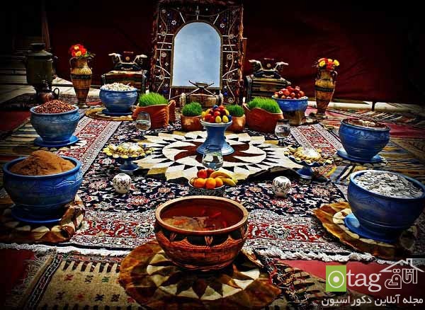 تصاویر مدل سفره هفت سین سال 94 با ایده های جدید و زیبا تصاویر مدل سفره هفت سین سال 94 با ایده های جدید و زیبا