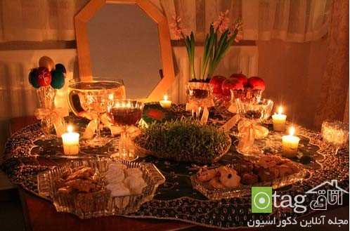 تصاویر مدل سفره هفت سین سال 94 با ایده های جدید و زیبا تصاویر مدل سفره هفت سین سال 94 با ایده های جدید و زیبا