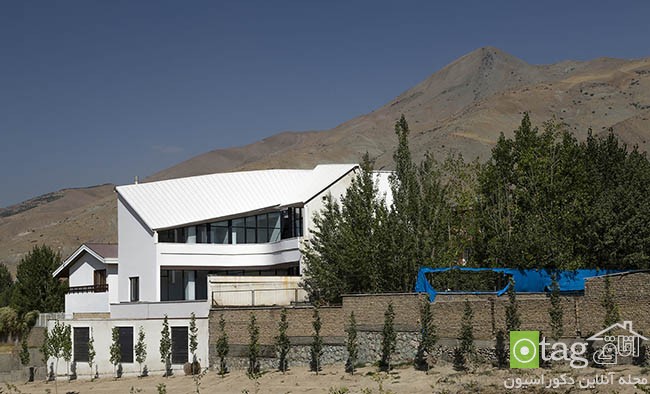 بررسی معماری داخلی و خارجی ویلای لوکس در لواسان تهران