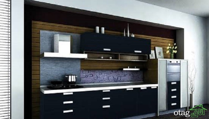 مدل کابینت آشپزخانه هایگلاس /[عکس 50 طرح] کابینت های گلاس مدرن 1400