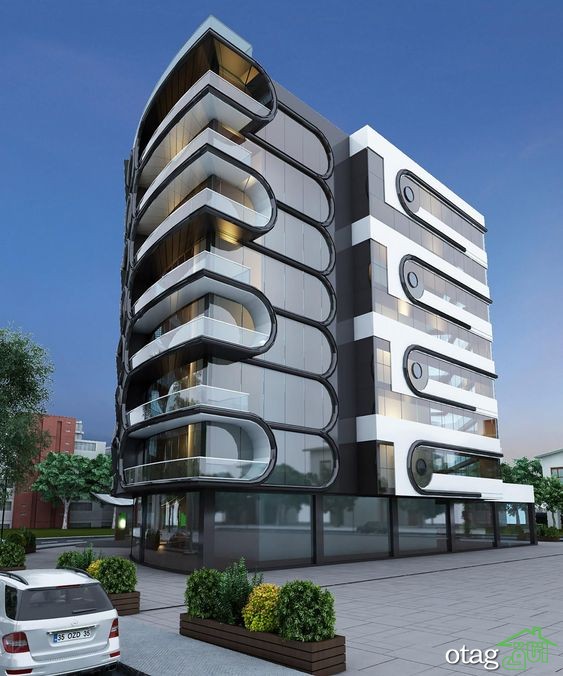 26 مدل طرح و مدل عکس نمای کامپوزیت ساختمان مدرن [بسیار لوکس]