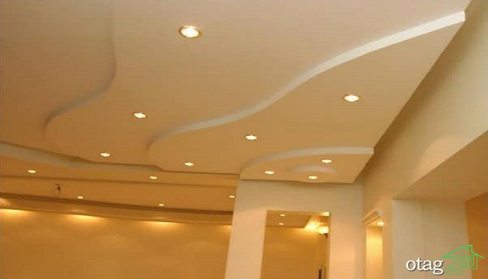 38 مدل کناف سقف آشپزخانه جدید و مدرن [در سال 1400] در خانه های امروزی