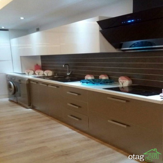 29 مدل جدید چیدمان کاشی آشپزخانه [ مدرن و شیک ] با رنگ های خاص