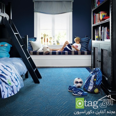 مدل های جدید قالیچه و فرش اتاق کودک در طرح های فانتزی