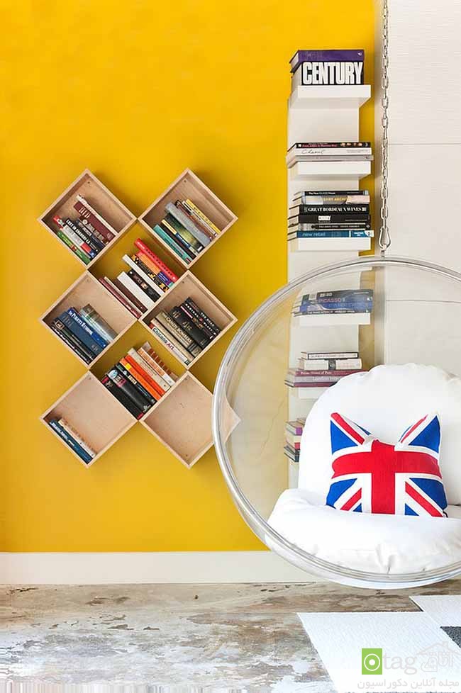25 مدل شلف اتاق کودک [قفسه دیواری] خلاقانه برای اتاق های مدرن