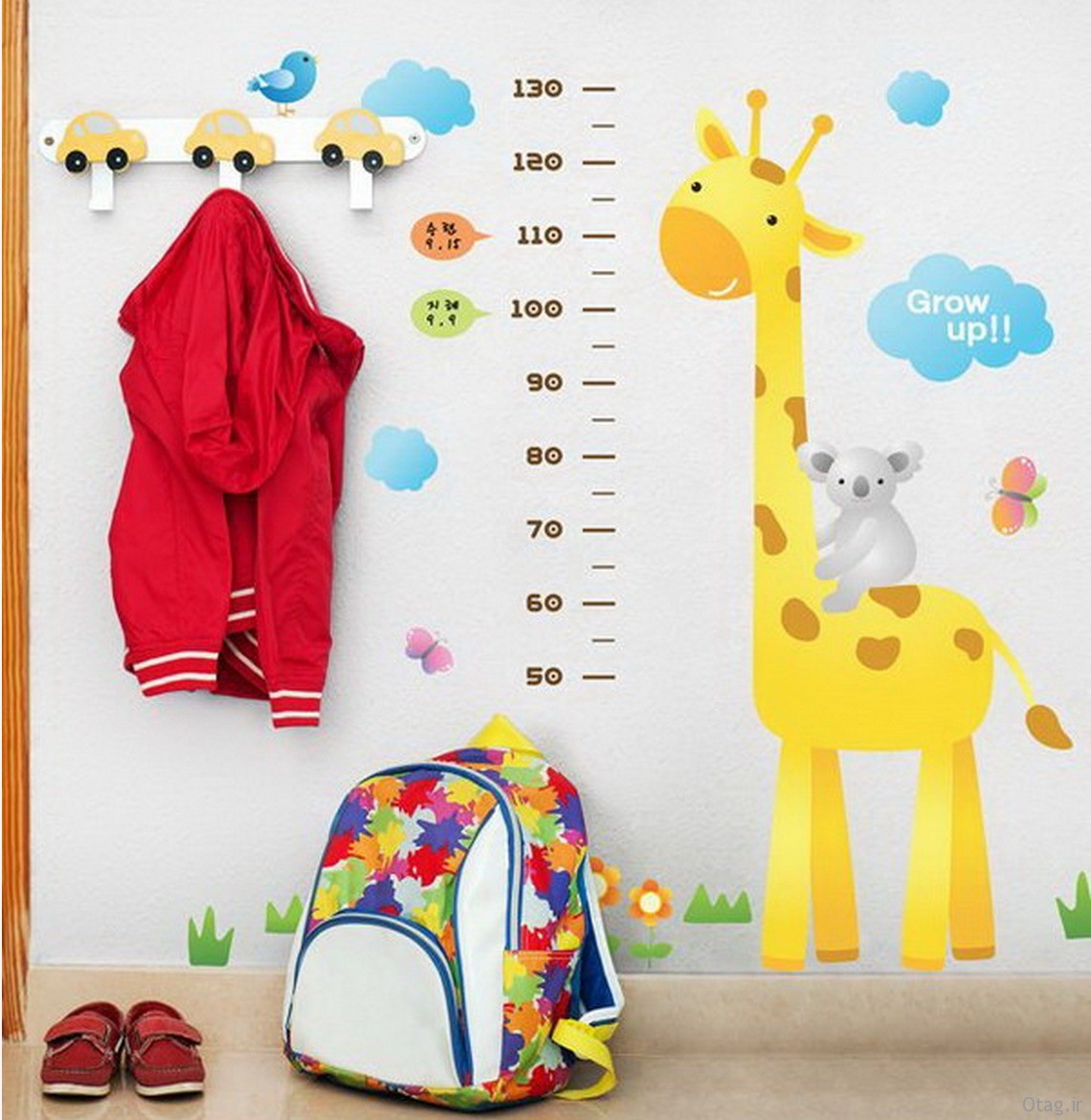 راهنمای خرید استیکر اتاق کودک - برچسب دیواری