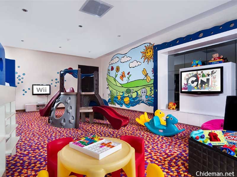 دکوراسیون اتاق کودک - تخت کودک ، چیدمان اتاق بچه
