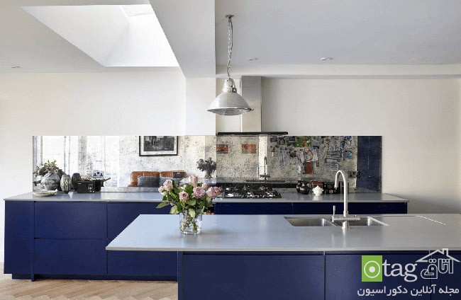 طراحی دیوار پشت ظرفشویی در دکوراسیون آشپزخانه های مدرن طراحی دیوار پشت ظرفشویی در دکوراسیون آشپزخانه های مدرن