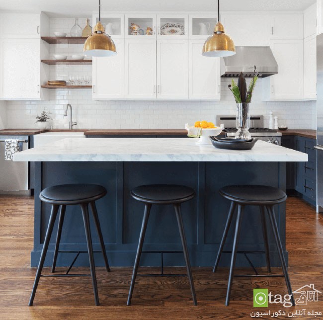 راهنمای انتخاب رنگ کابینت آشپزخانه مدرن و کلاسیک    