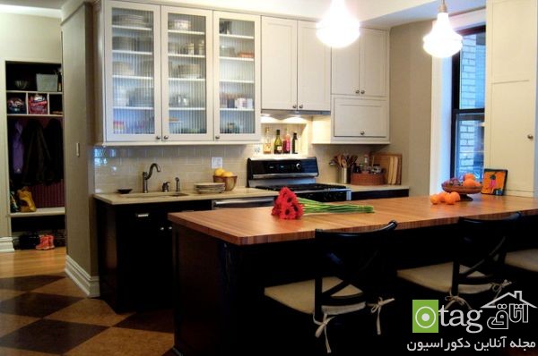 انواع جدید مدل کابینت شیشه ای و شفاف در دکوراسیون آشپزخانه انواع جدید مدل کابینت شیشه ای و شفاف در دکوراسیون آشپزخانه