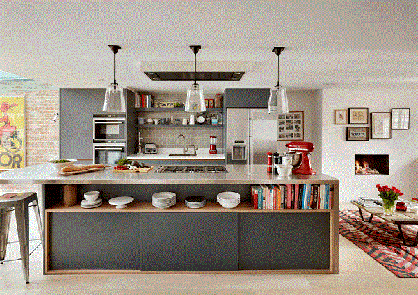 مدل های جدید تزئین جزیره آشپزخانه با ایده های منحصر بفرد