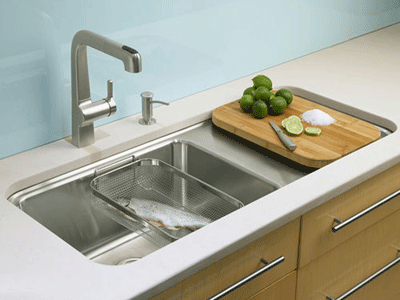 دکوراسیون سینک ظرفشویی آشپزخانه  / مدل های جدید و شیک