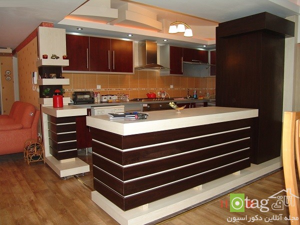 عکس اپن آشپزخانه ایرانی و خارجی مناسب فضاهای کوچک و بزرگ