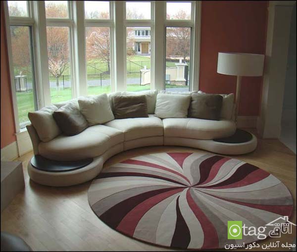 راهنمای انتخاب مدل قالیچه شیک و زیبا مناسب اتاق نشیمن