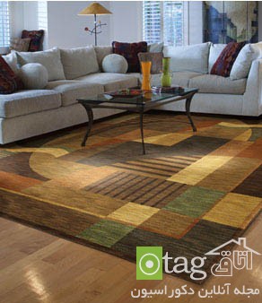راهنمای انتخاب مدل قالیچه شیک و زیبا مناسب اتاق نشیمن
