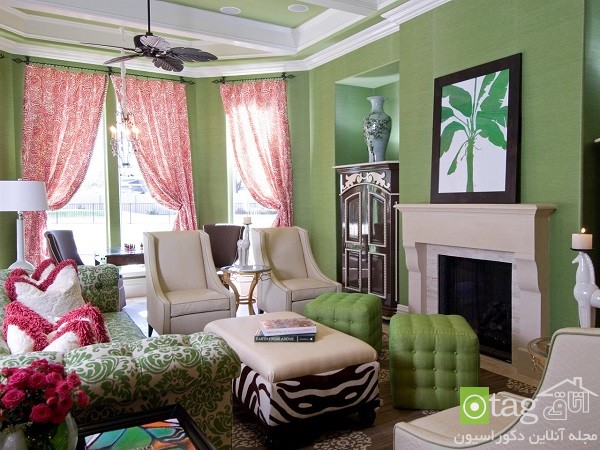 راهنمای انتخاب رنگ اتاق پذیرایی و نشیمن خانه همراه با عکس