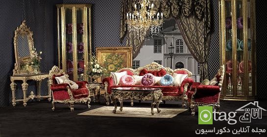 12 مدل مبل سلطنتی مخصوص اتاق پذیرایی + مدل های ایرانی و خارجی