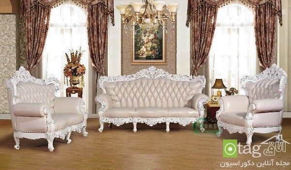 12 مدل مبل سلطنتی مخصوص اتاق پذیرایی + مدل های ایرانی و خارجی