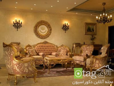 12 مدل مبل سلطنتی مخصوص اتاق پذیرایی + مدل های ایرانی و خارجی