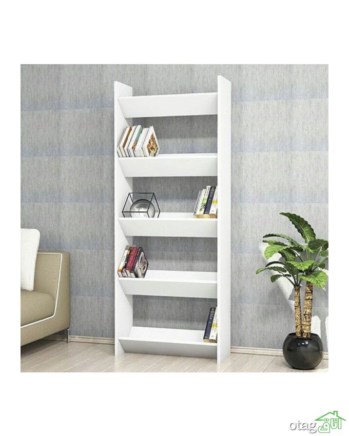 قیمت خرید 52 مدل کتابخانه خانگی [ قفسه کتاب] مدرن و جدید سال 97