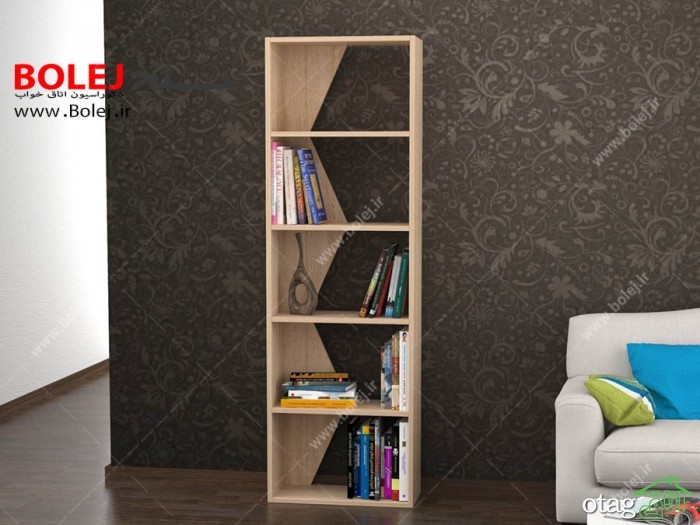 قیمت خرید 52 مدل کتابخانه خانگی [ قفسه کتاب] مدرن و جدید سال 97
