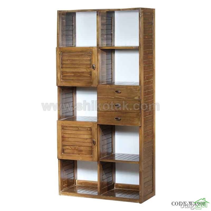 قیمت خرید 52 مدل کتابخانه خانگی [ قفسه کتاب] مدرن و جدید سال 97