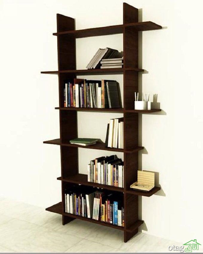 قیمت خرید 52 مدل کتابخانه خانگی [ قفسه کتاب] مدرن و جدید سال 97