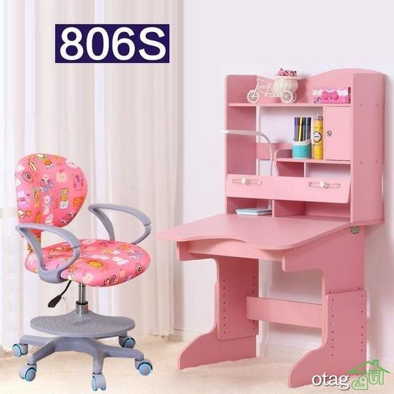 36 مدل میز تحریر کودک بسیار شیک و زیبا [در سال جدید]