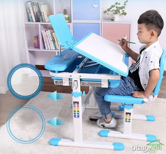 36 مدل میز تحریر کودک بسیار شیک و زیبا [در سال جدید]