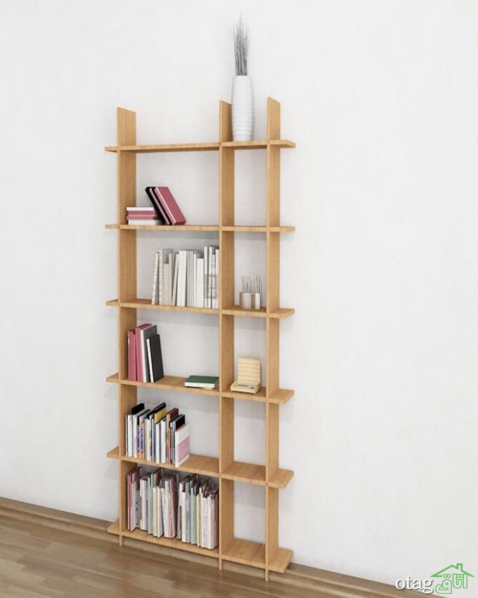 قیمت خرید 52 مدل کتابخانه خانگی [ قفسه کتاب] مدرن و جدید سال 97
