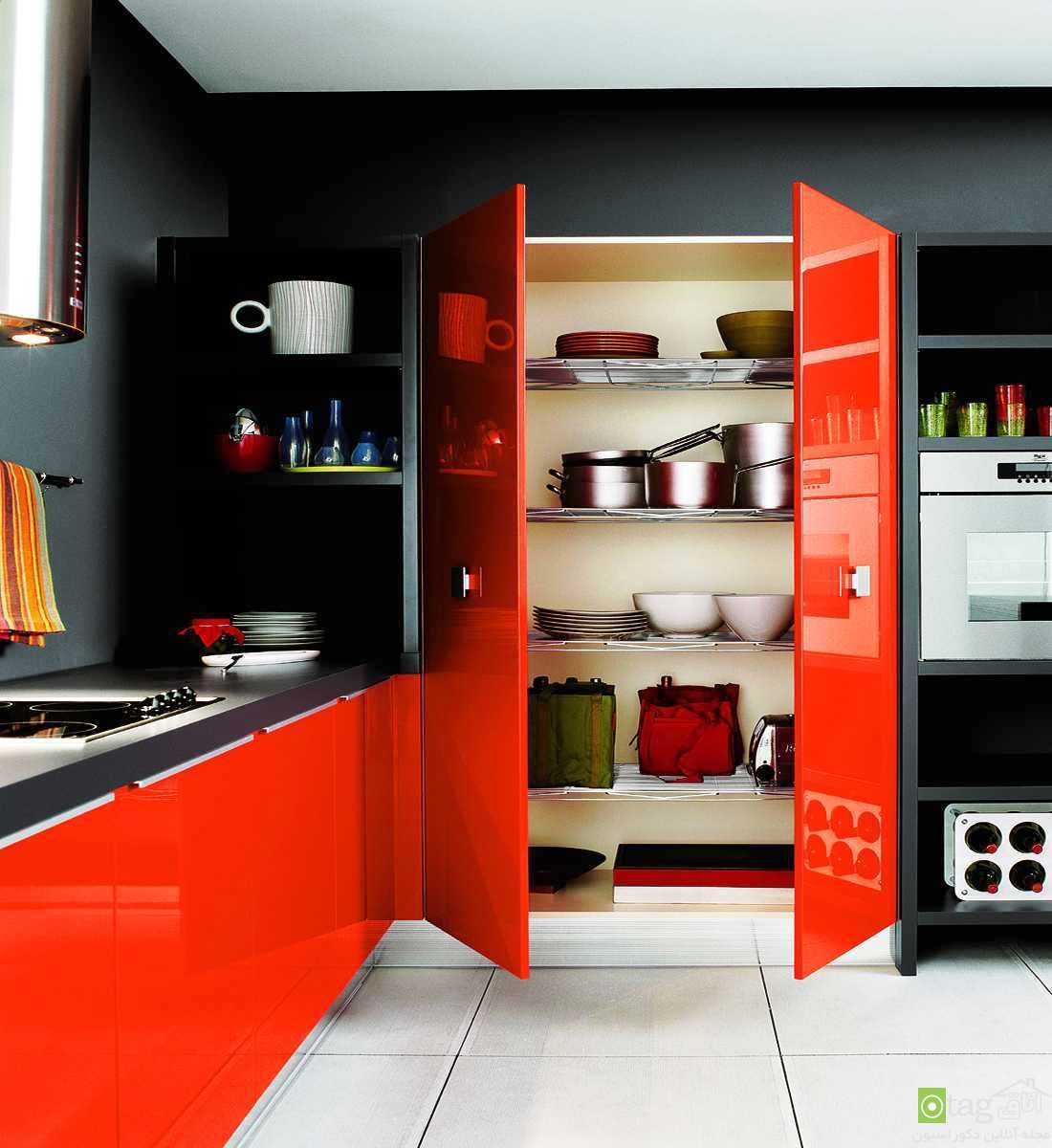 عکس و طراحی کابینت آشپزخانه مدرن در رنگ های مختلف