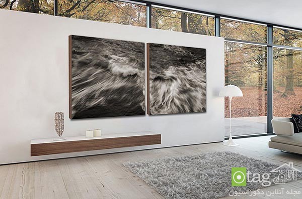 مدل تابلوی نقاشی مدرن مناسب تزیین دیوار تمامی اتاق های خانه