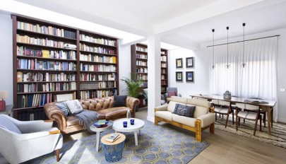 خانه برای عاشقان کتاب و دوستداران مطالعه با طراحی بسیار شیک