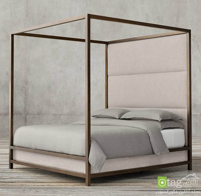 مدل های جدید تخت خواب دونفره در اندازه های کوچک و بزرگ