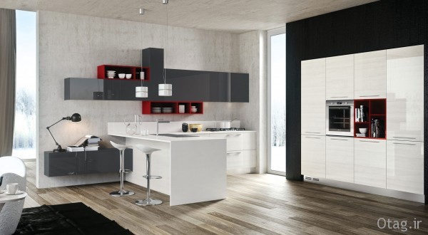 تصاویر و مدل کابینت جدید آشپزخانه اروپایی در سال جدید تصاویر و مدل کابینت جدید آشپزخانه اروپایی در سال جدید