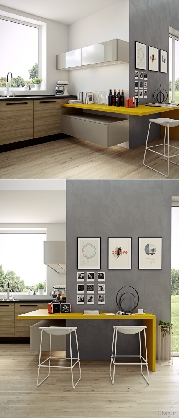 تصاویر و مدل کابینت جدید آشپزخانه اروپایی در سال جدید تصاویر و مدل کابینت جدید آشپزخانه اروپایی در سال جدید