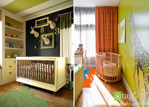 آشنایی با مدل هایی منحصر بفرد و زیبا از رنگ اتاق نوزاد